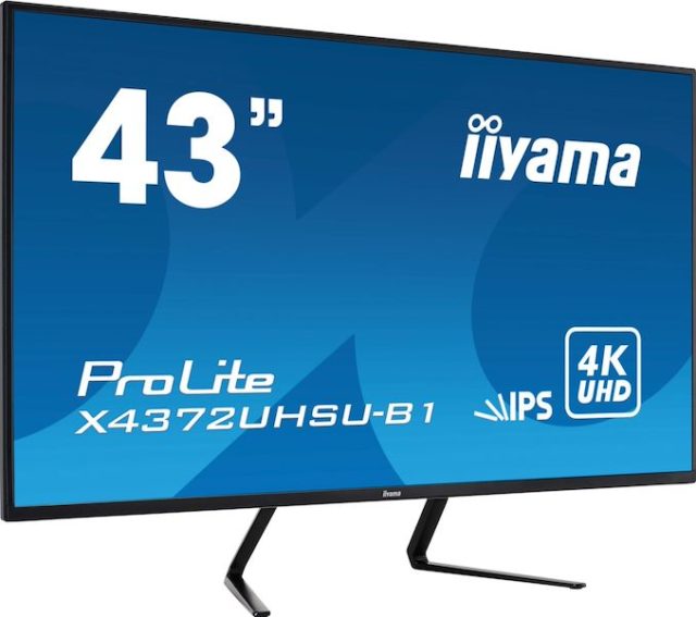 Going Big: Iiyama Intros 43-inch ProLite X4372UHSU-B1 4K...