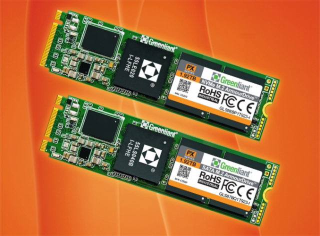 Greenliant Launches 1.92 TB M.2 Industrial SSDs