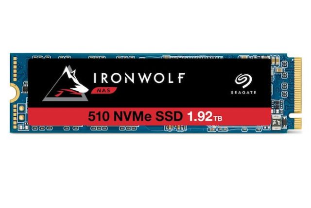 Seagate Introduces IronWolf 510 M.2 NVMe SSDs for NAS...