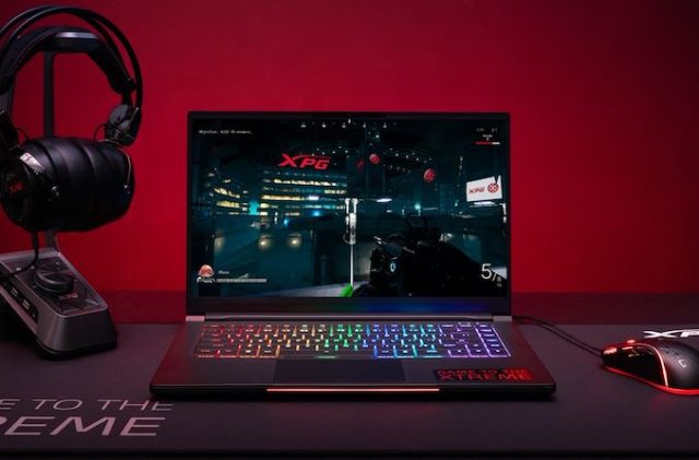 XPG Enters the Gaming Notebook Market with the 15.6-inch...