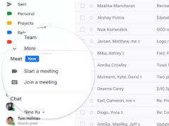 Gmail will get Google Meet integration