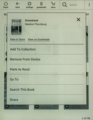 kindle screenshot