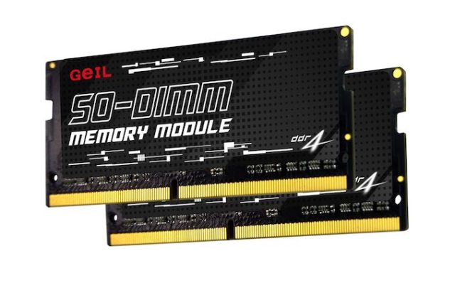 GeiL Unveils 64 GB DDR4-3200 SO-DIMM Kit, 2 x 32 GB