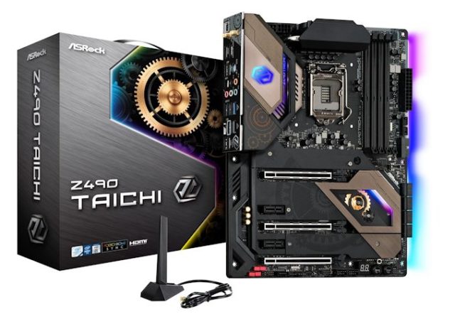 The ASRock Z490 Taichi Motherboard Review: Punching LGA1200...