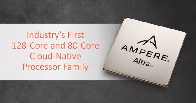 Ampere’s Product List: 80 Cores, up to 3.3 GHz at 250 W; 128...