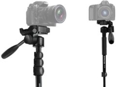 Camera Tripod Portable Aluminum Alloy Camera Tripod Monopod…