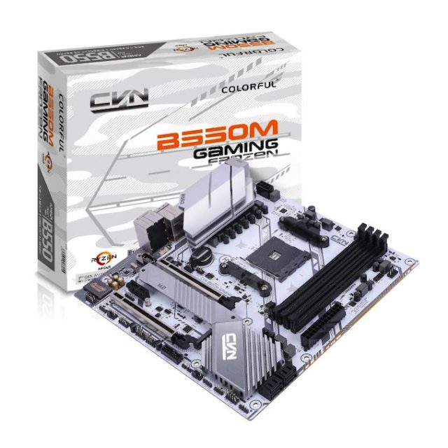 Colorful Announces Two sub-$130 micro-ATX B550 Motherboards