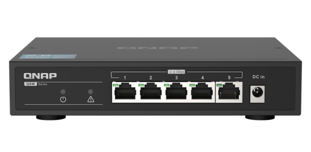 At Last, a 2.5Gbps Consumer Network Switch: QNAP Releases...