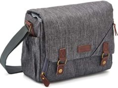 DSLR Gadget Bag, Evecase Large Water Resistant Shockproof…