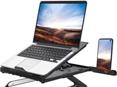 Homder Laptop Stand,Multi-Angle Adjustable Laptop Stand with…