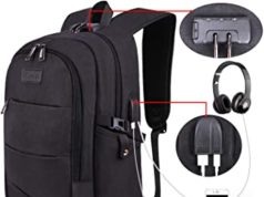 Travel Laptop Backpack Water Resistant Anti-Theft Bag with…