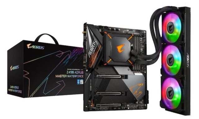 GIGABYTE's New Z490 Aorus Master WaterForce Combo with...