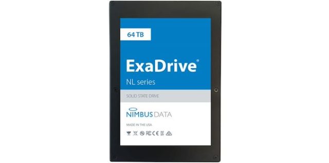 Nimbus Data’s New ExaDrive NL: 64 TB of Enterprise Grade QLC...