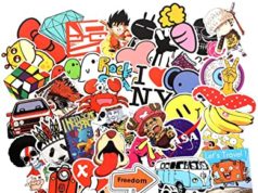 Cool Random Stickers 55-700pcs FNGEEN Laptop Stickers Bomb…