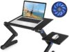 Laptop Table, Adjustable Laptop Bed Table, Portable Laptop…