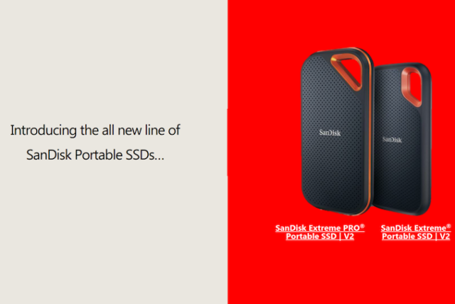 Western Digital Unveils USB 3.2 Gen 2x2 SanDisk Extreme PRO...