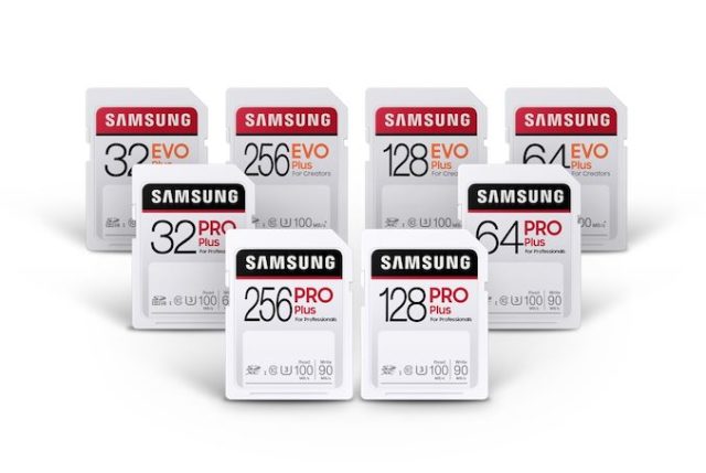Samsung PRO Plus and EVO Plus SDXC UHS-I 128GB Memory Cards...