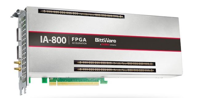 Bittware 4x100G FPGA Card, Uses Intel 10nm Agilex and oneAPI