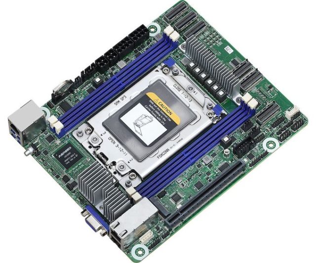 AMD EPYC Rome in (Deep) Mini-ITX? ASRock Rack's New...