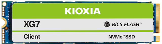 Kioxia Announces XG7 PCIe 4.0 Client SSDs
