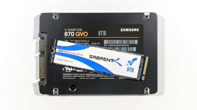 QLC Goes To 8TB: Samsung 870 QVO and Sabrent Rocket Q 8TB...