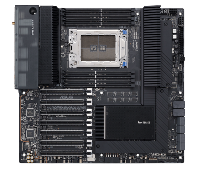 ASUS Pro WS WRX80E-SAGE SE WIFI Announced: A Motherboard for...