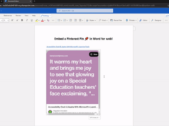 You can now embed Pinterest pins in OneNote and Word