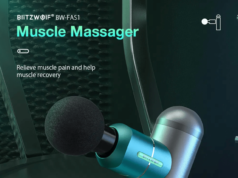 BlitzWolf BW-FAS1 Muscle massager launched with 7 hours of