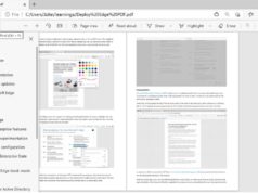 Here are the options coming to the brand new Edge PDF reader