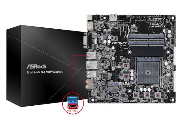 ASRock Announces AMD X300TM-ITX Motherboard: Thin ITX For...