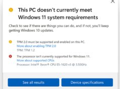 Microsoft backs down: Older PCs will be capable to run Windows