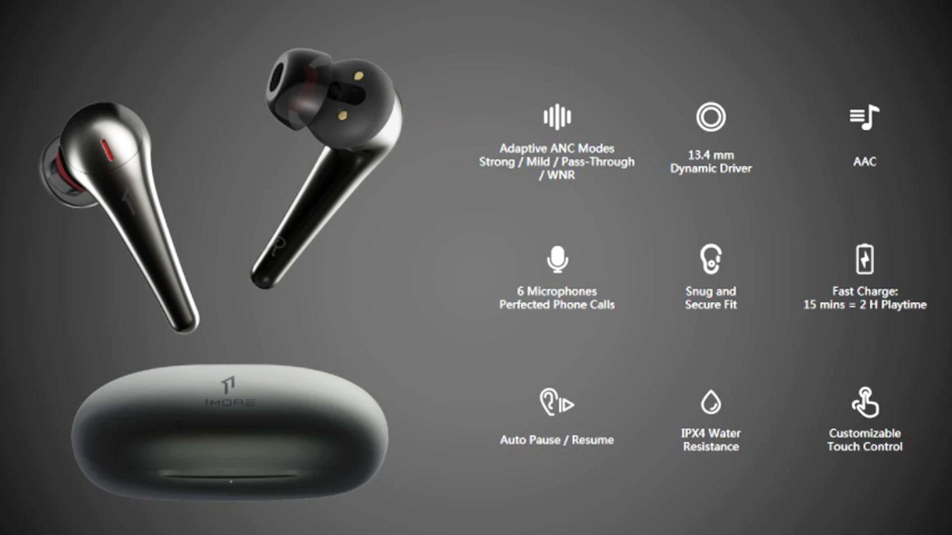 1MORE ComfoBuds Pro ComfoBuds Pro TWS earphones wireless earbuds