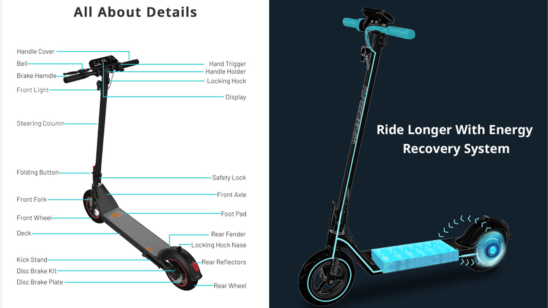 Kugookirin S4 electric scooter adult electric scooter electric scooter for adults