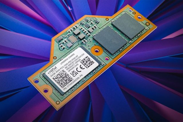 Micron Ships Crucial-Branded LPCAMM2 Memory Modules: 64GB of...