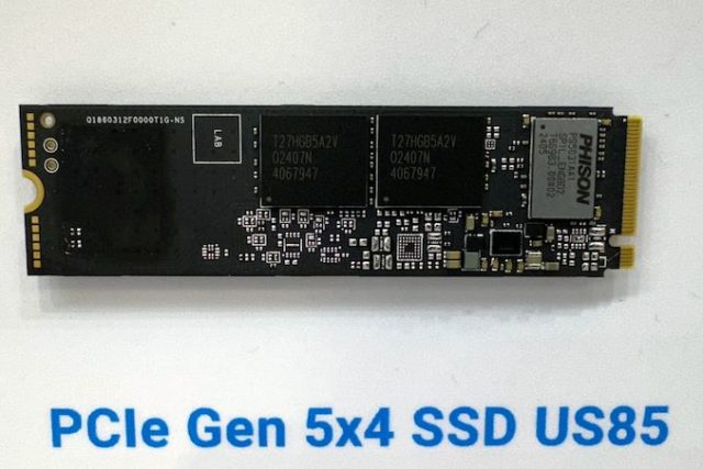 Cheaper PCIe 5.0 x4 SSDs Incoming: Silicon Power Demos...