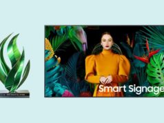 Samsung’s SMART Signage Achieves Top “Green Signage – Hall
