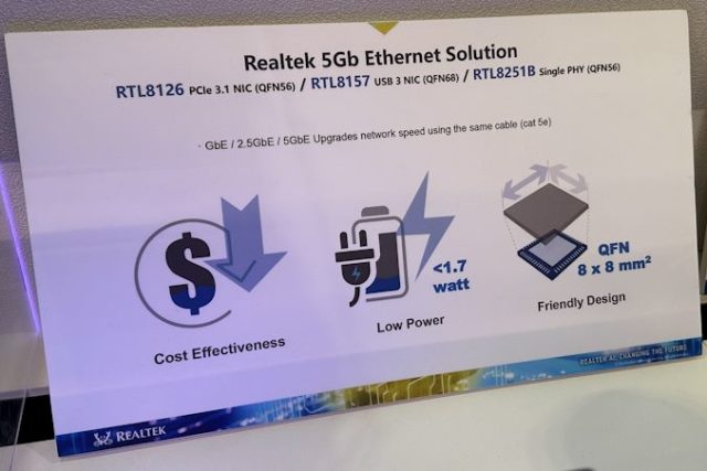 Realtek Previews Platform for Sub-$100 5GbE Network Switches