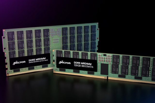 Micron sampling MRDIMMs for AI and HPC