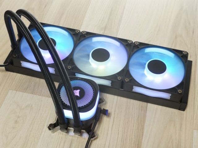 The Corsair iCUE LINK TITAN 360 RX RGB AIO Cooler Review:...