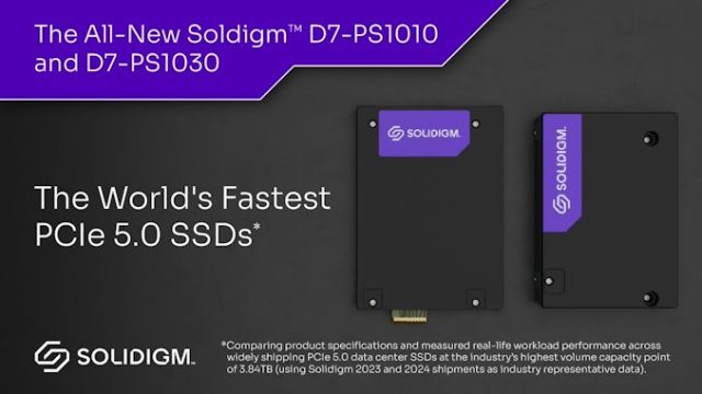 Solidigm D7-PS1010 and D7-PS1030: PCIe 5.0 and 176L TLC...