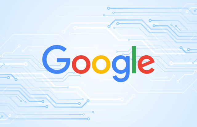 News graphic featuring the logo of Google