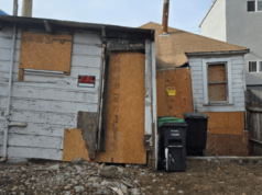 You have a couple of hours left to bid on this burned-out husk in