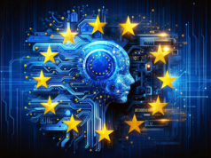AI Act: Understanding the EU’s Draft Rules for General-Purpo… Humanoid robot with EU stars.