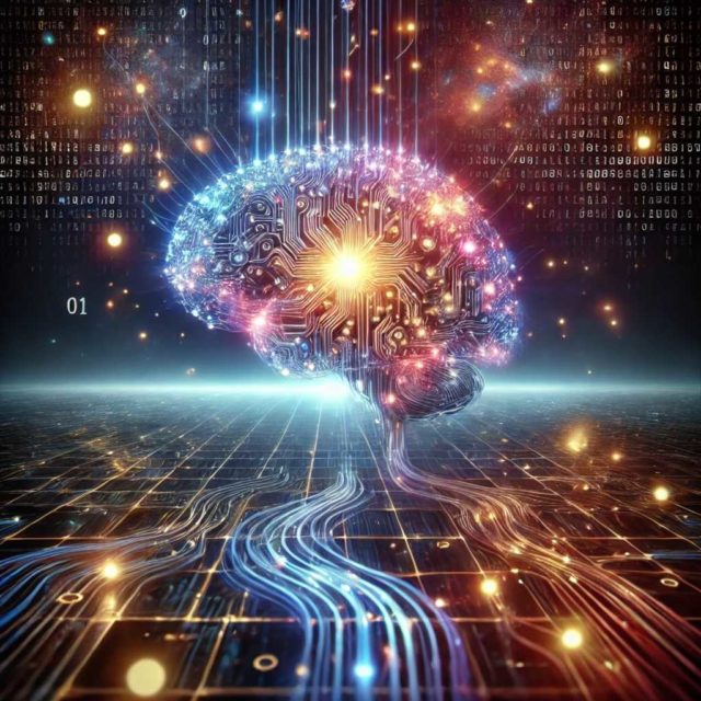 Brain, innovation, futuristic, centre, AI, high tech