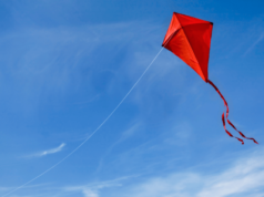 How to separate strings effectively in C# A photograph of a red kite flying under a blue sky with a few whisps of clouds.