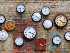 JavaScript Temporal to ease dates and occasions shutterstock 435558448 old clocks on brick wall time, time change, timeless