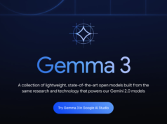 Does Google’s Gemma 3 Outperform DeepSeek-V3? Google Gemma 3 splash page.