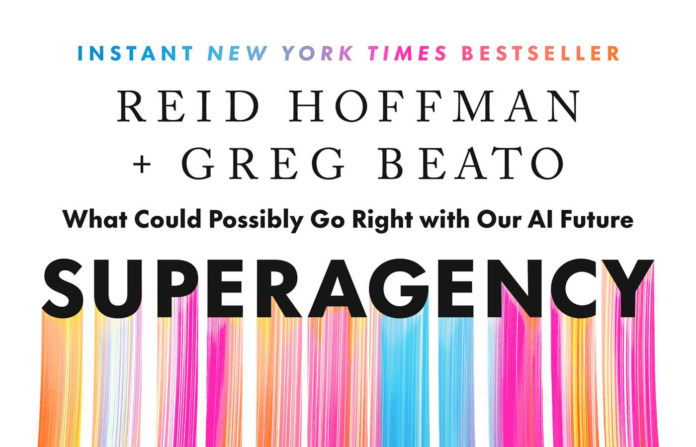 Cover title of Superagency book.