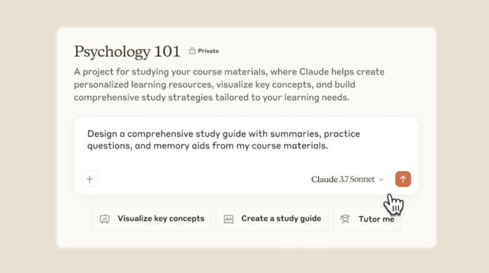 Screenshot of Claude digesting and remixing study materials.