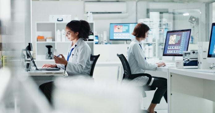 Stock image of Isomorphic Labs, an Alphabet-backed AI biotech firm, raised $600M to boost its AI drug design engine, expand clinical programs, and accelerate disease research.
